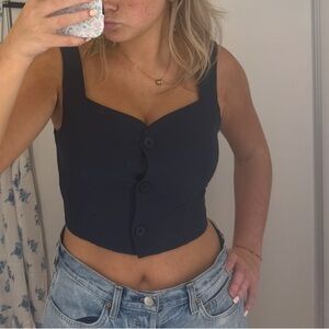 Sincerely Jules crop top size small